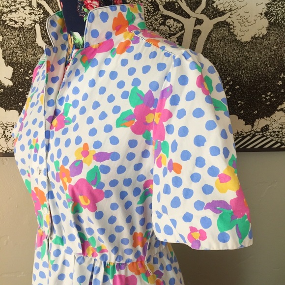 Vintage Petites by Willi Floral Rockabilly Dress - Picture 4 of 8